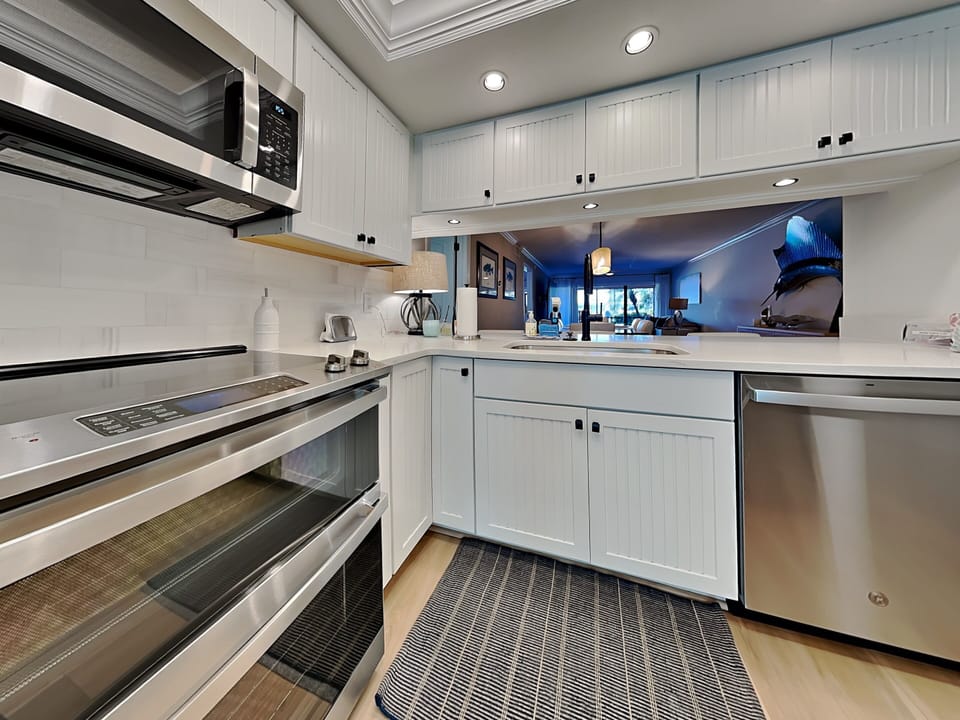Kitchen – Open Concept Design With Stainless Steel Appliances