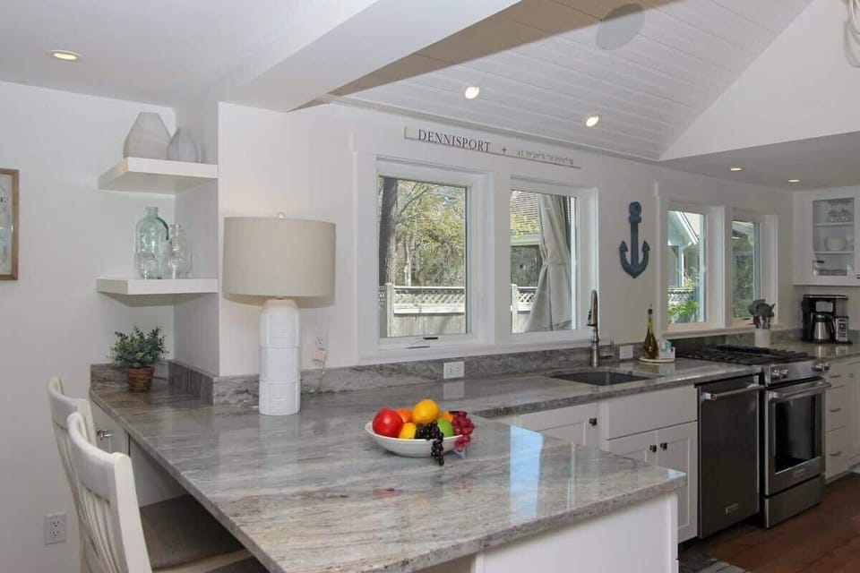 New stainless steel appliances
