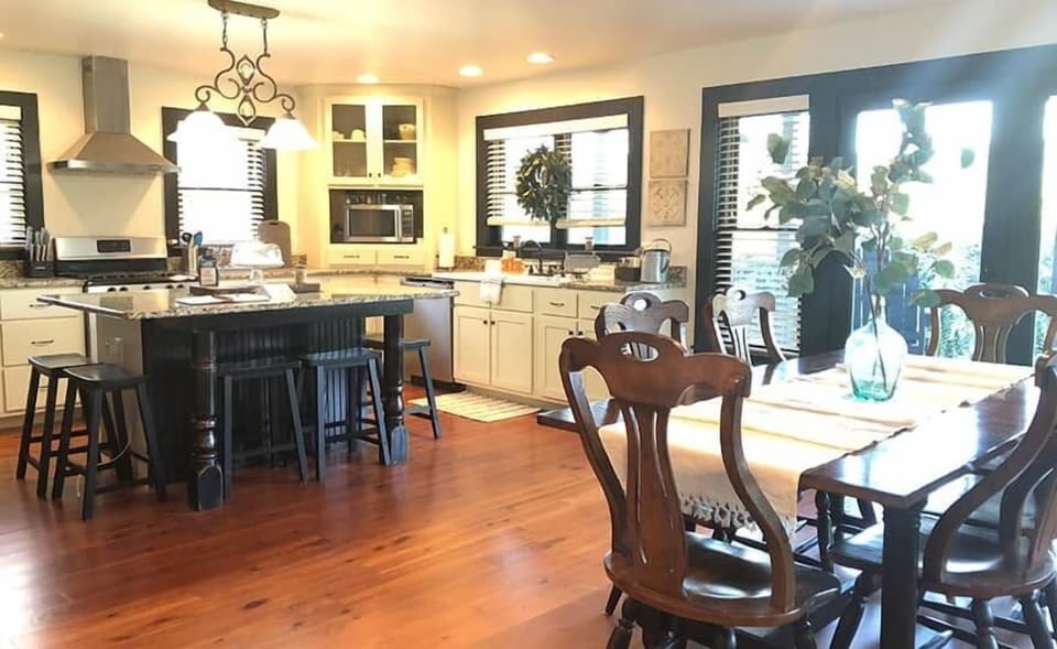 Welcome entry opens to amazing kitchen