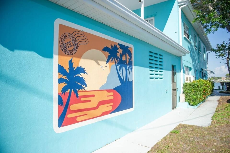 Make sure to grab a picture in front of our beautiful custom mural and tag #SunriseBay and share on social media!