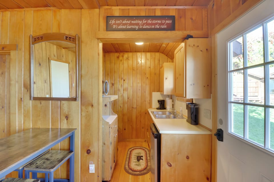 Kitchenette | Microwave | Keurig & Drip Coffee Makers