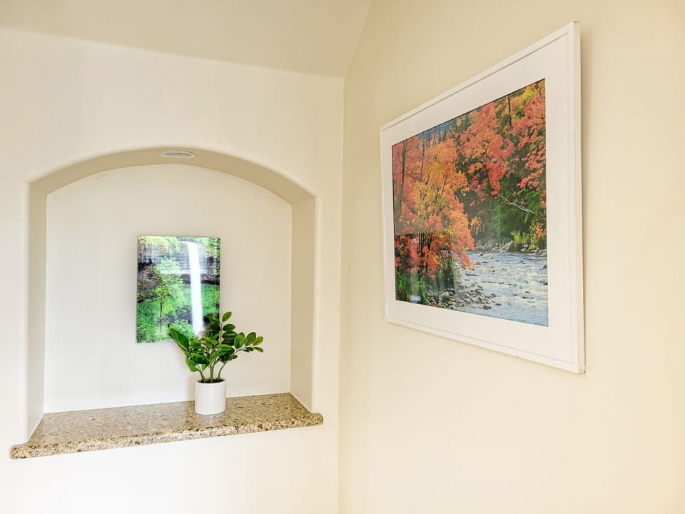 Walkway to Master Suite