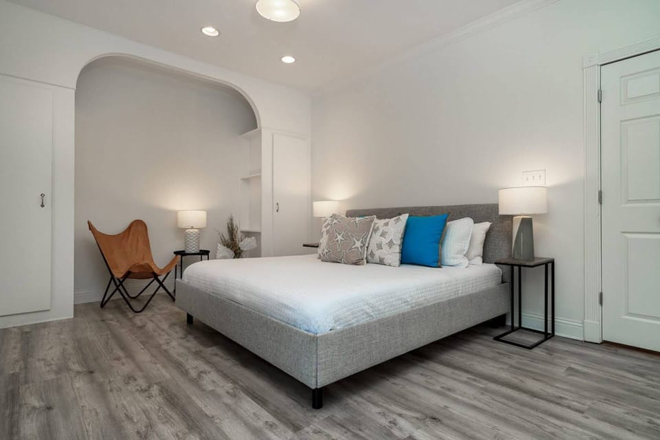 Guest Bedroom with King Bed and Private Seating Area