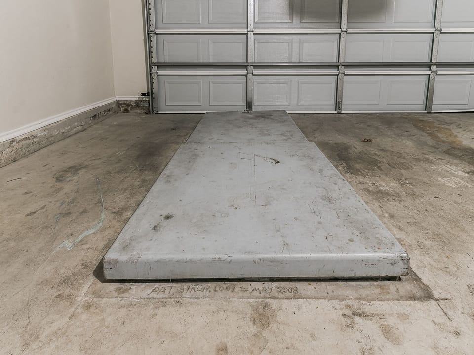 Storm Shelter in Garage