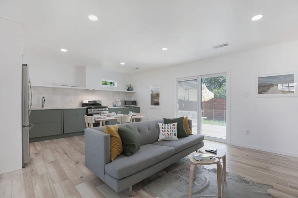 Living Room with an open layout 