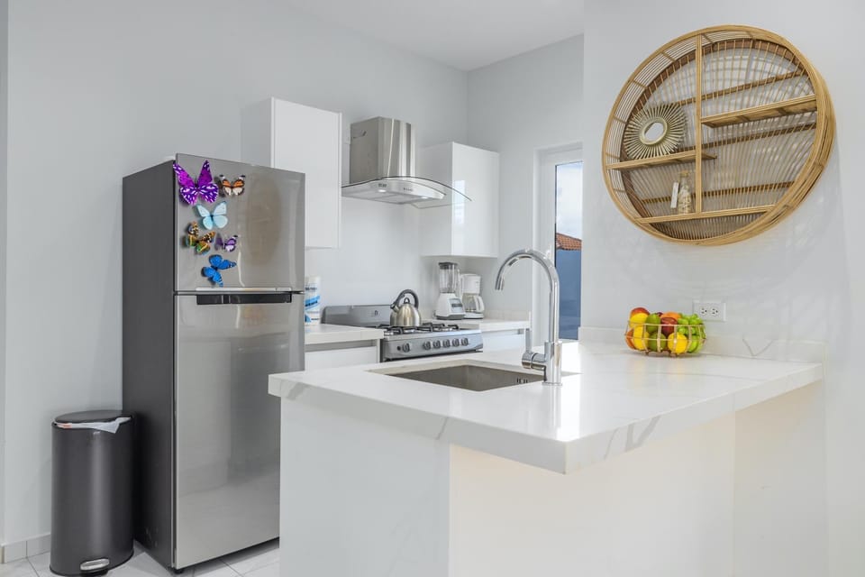There is a private kitchen ideal for kitchen lovers