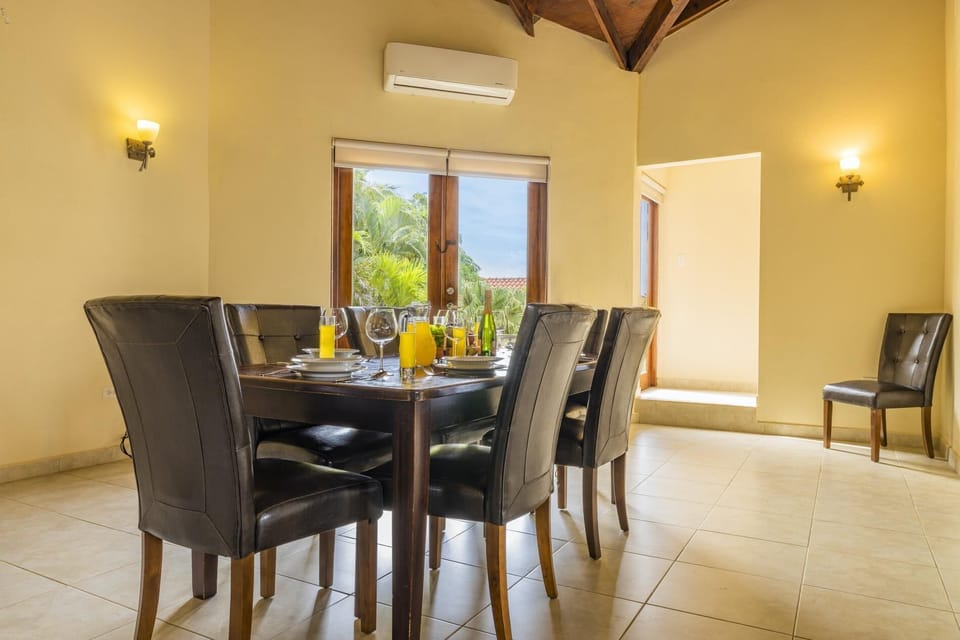 Serve your delicious meals at the lovely dining table