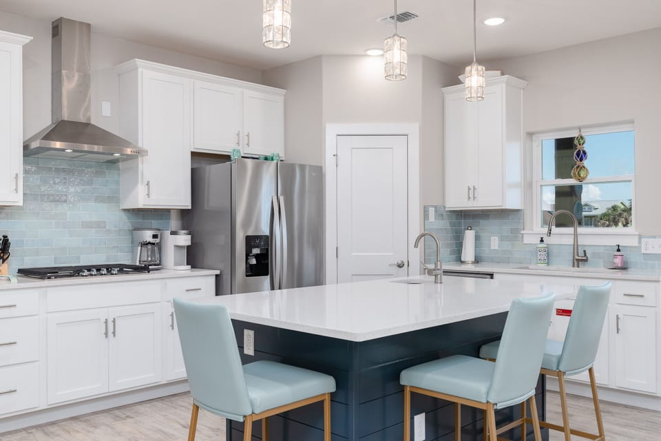 Second Level, Living and Kitchen