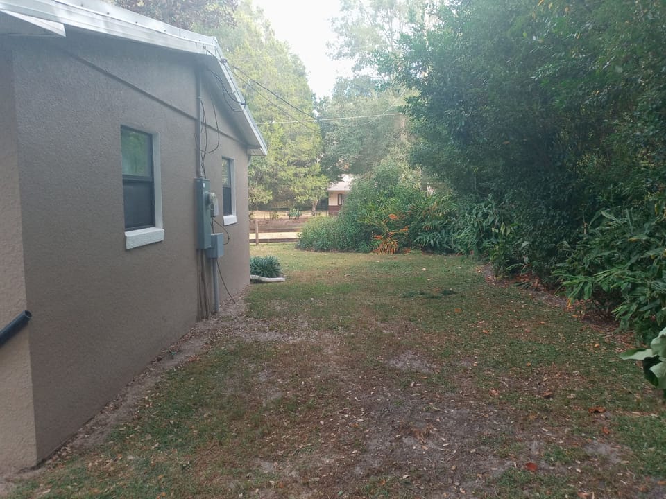 Private Side Yard