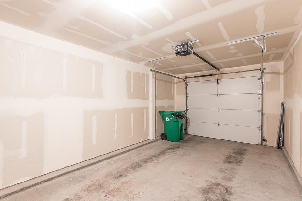 Single car garage perfect to store your vehicle and gear!