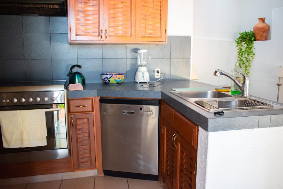 Kitchen - open to indoor living area