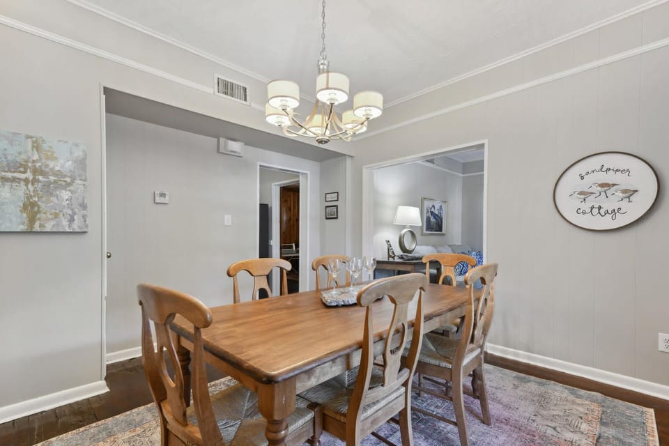 Dining Room with plenty of room to enjoy a meal.