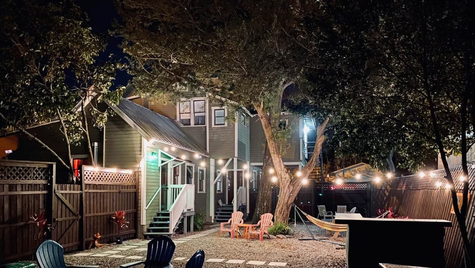 Backyard night