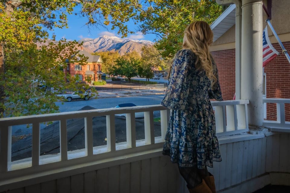 Enjoy amazing mountain views! (*Taken from Madison Place Apartment 3 private balcony)