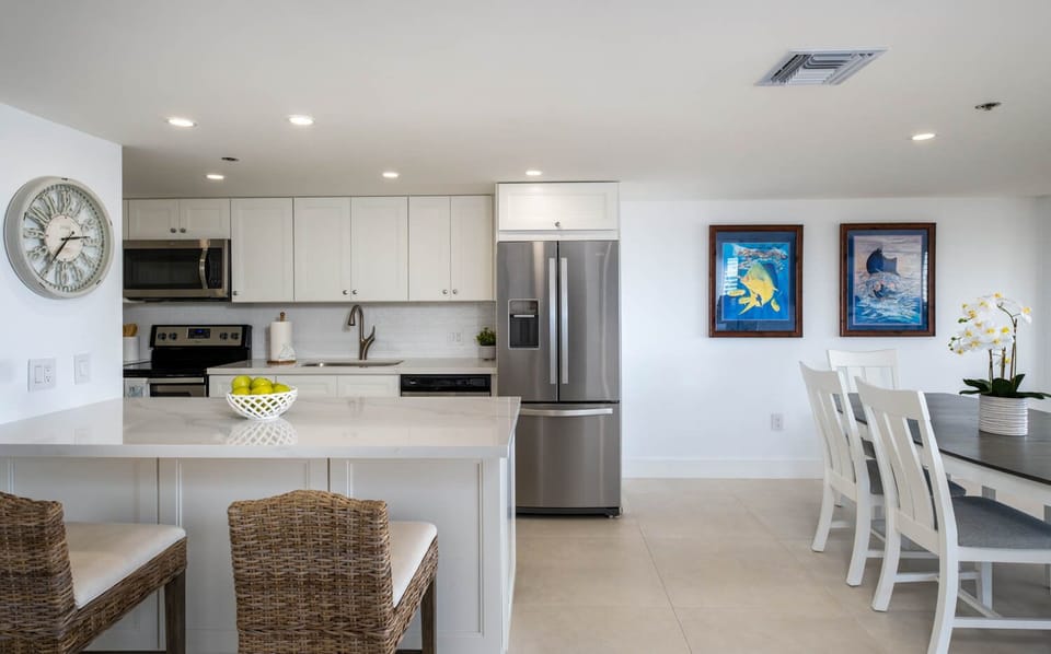 Kitchen and dining room