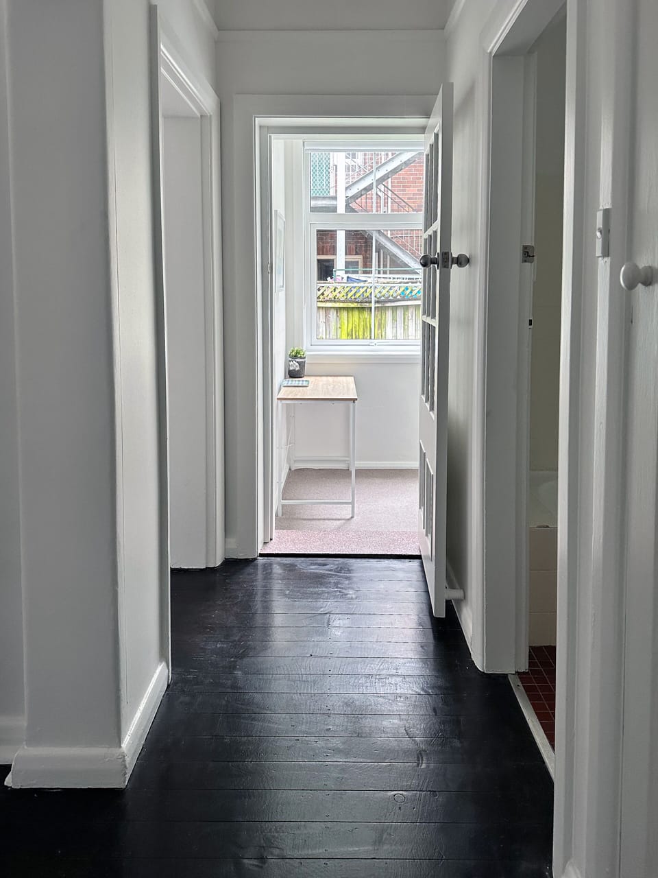 Hallway to bedrooms
