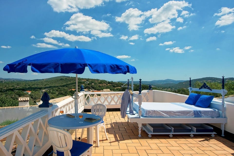 What a view from our Roof Terrace - you can even sleep under the stars.