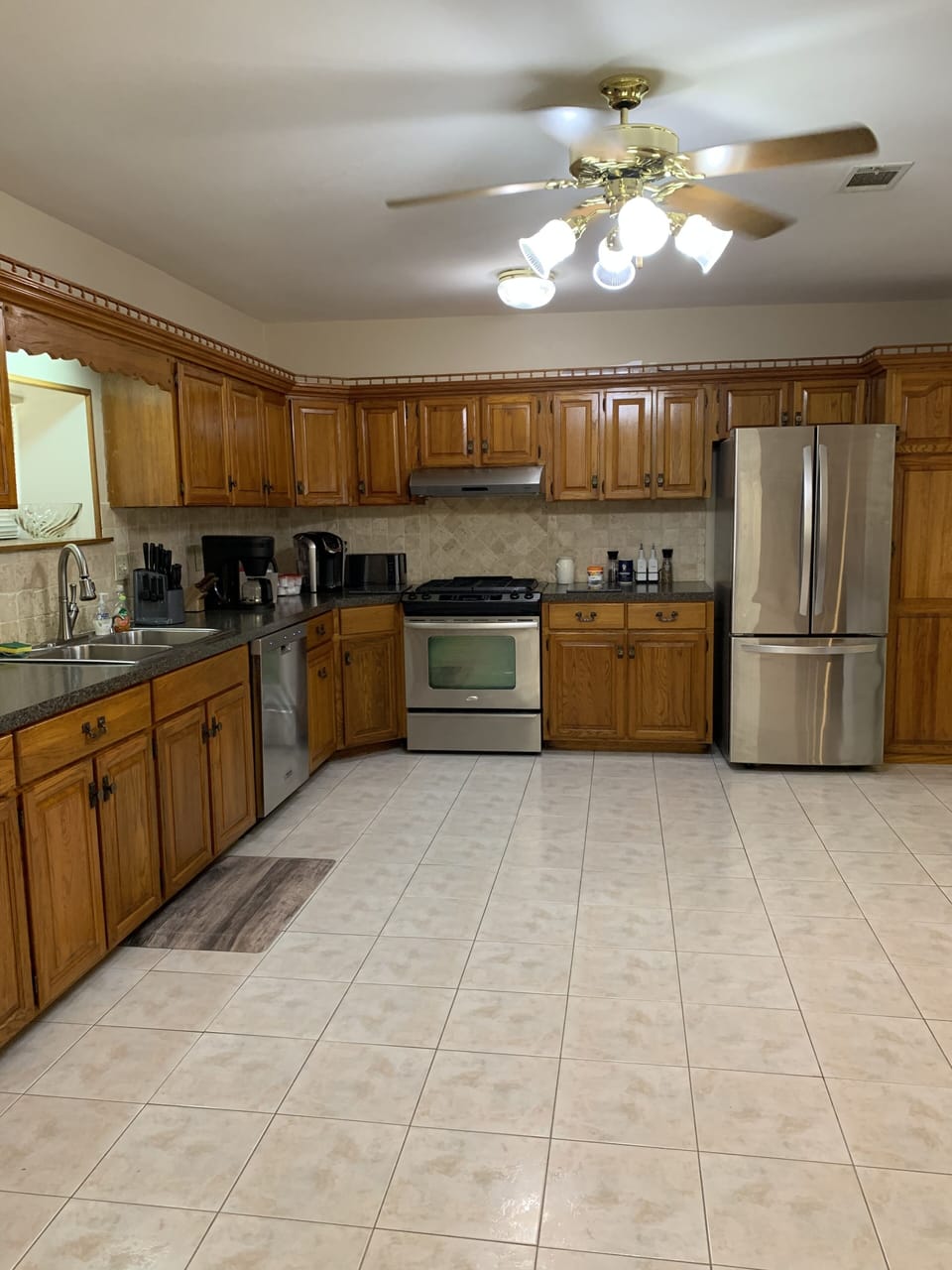 large kitchen 