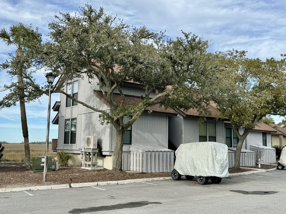 Golf cart included with your stay