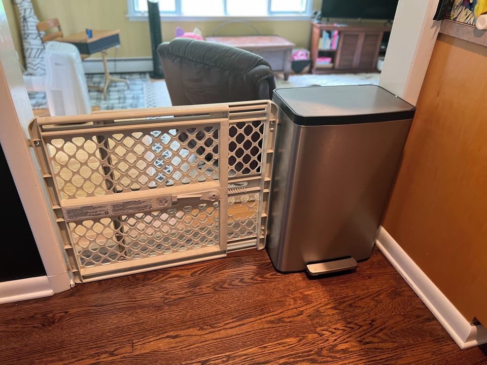 Gate, stored in garage. 