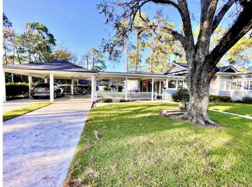 Ample Off Street Parking with 2 Covered Parking Spaces and Covered Walkway