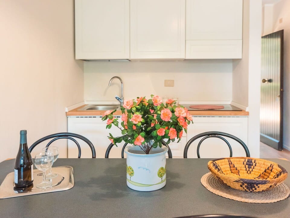 Flower, Plant, Countertop, Cabinetry, Flowerpot, Table, Vase, Orange, Houseplant, Kitchen