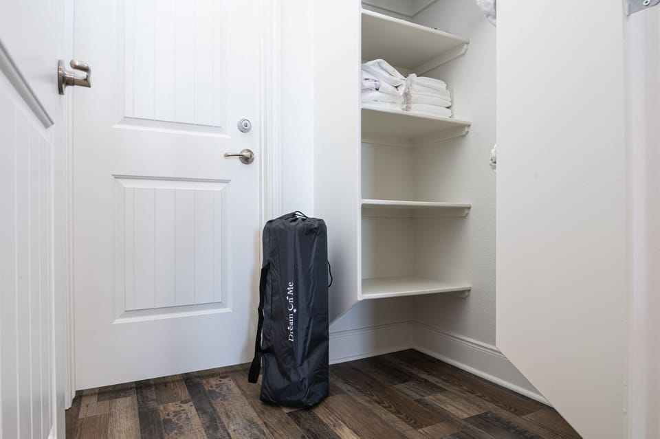 Pack 'N Play for the little one to take a nap 