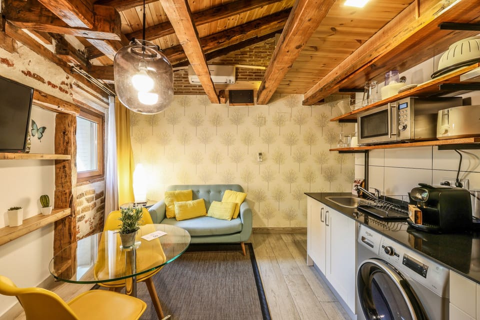 View of the living room space
