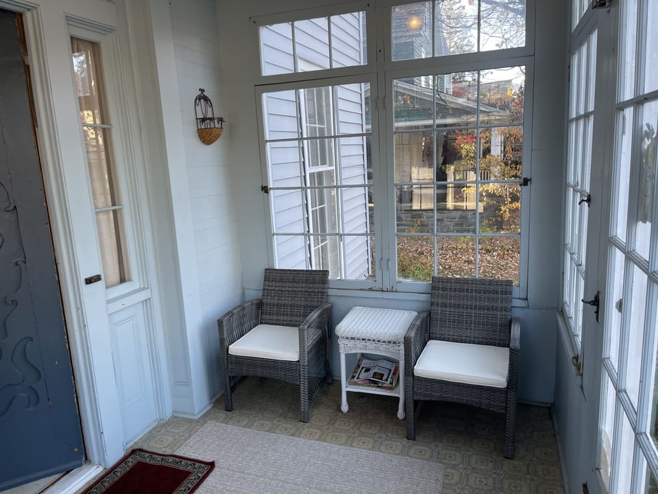 Front enclosed porch