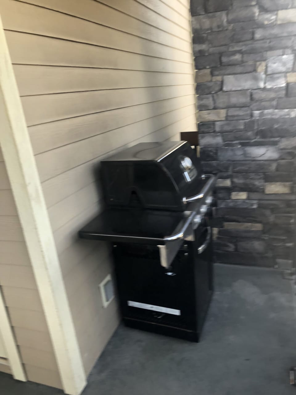 BBQ on Front Deck
