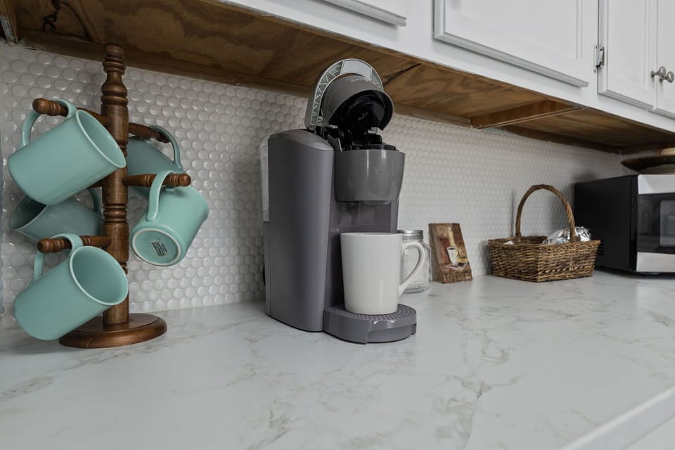 Keurig coffee machine is available for your enjoyment