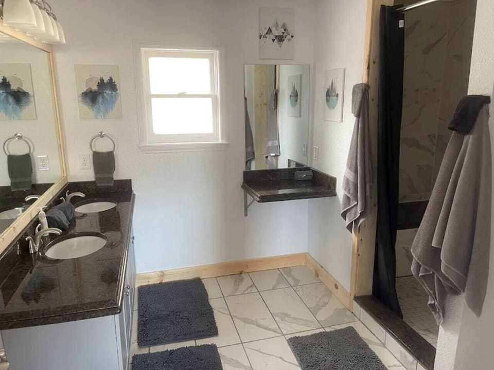 Master bathroom number one