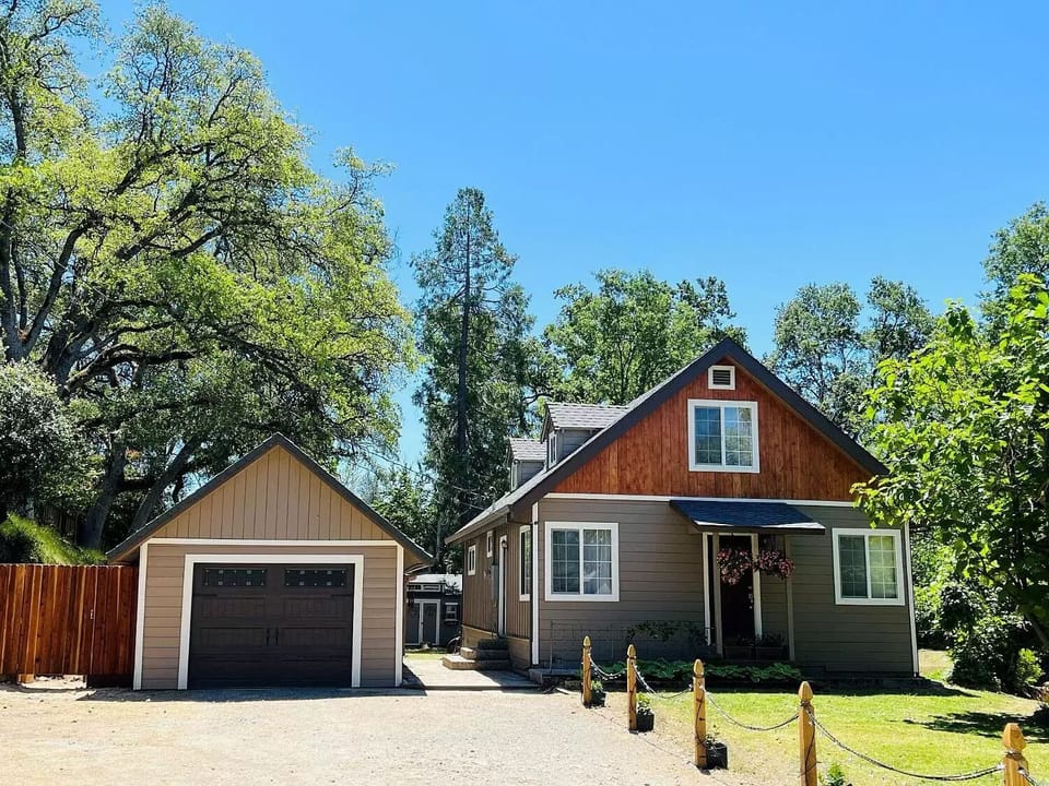 Welcome! This is the view of the front of the property