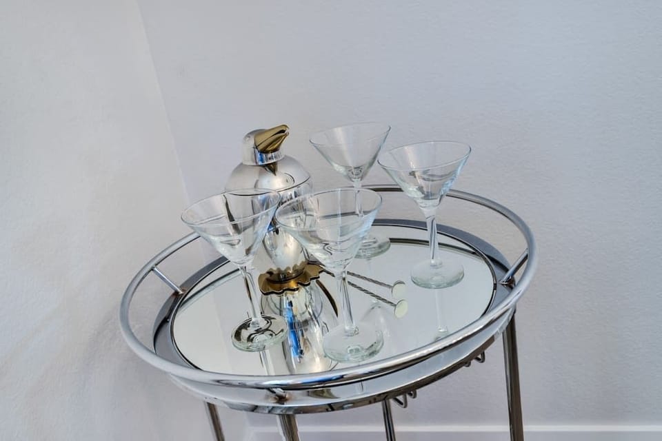 Serve the best martini in the dining room. 