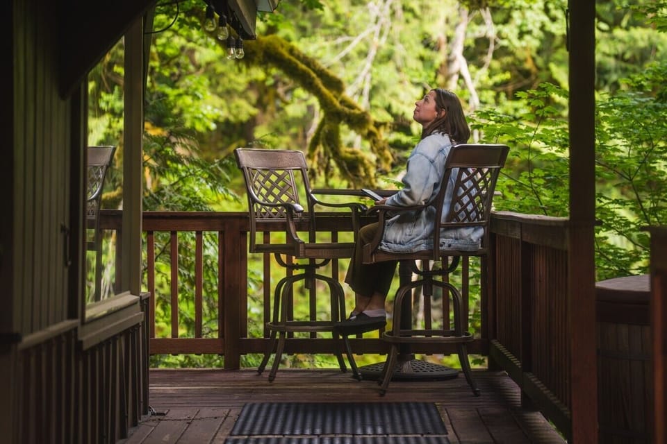 Imagine yourself on the banks of a river