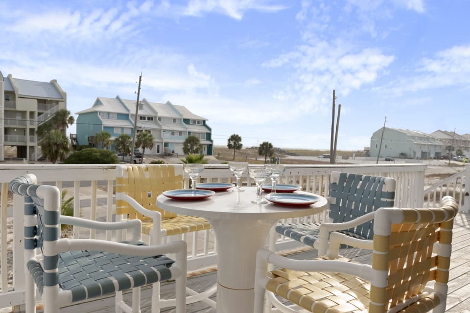 Gulf view from the front deck