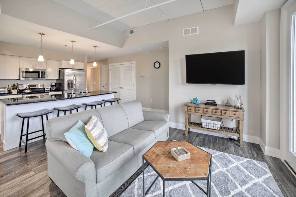 Manistee Vacation Rental | 2BR | 2BA | Step-Free Access | 1,158 Sq Ft