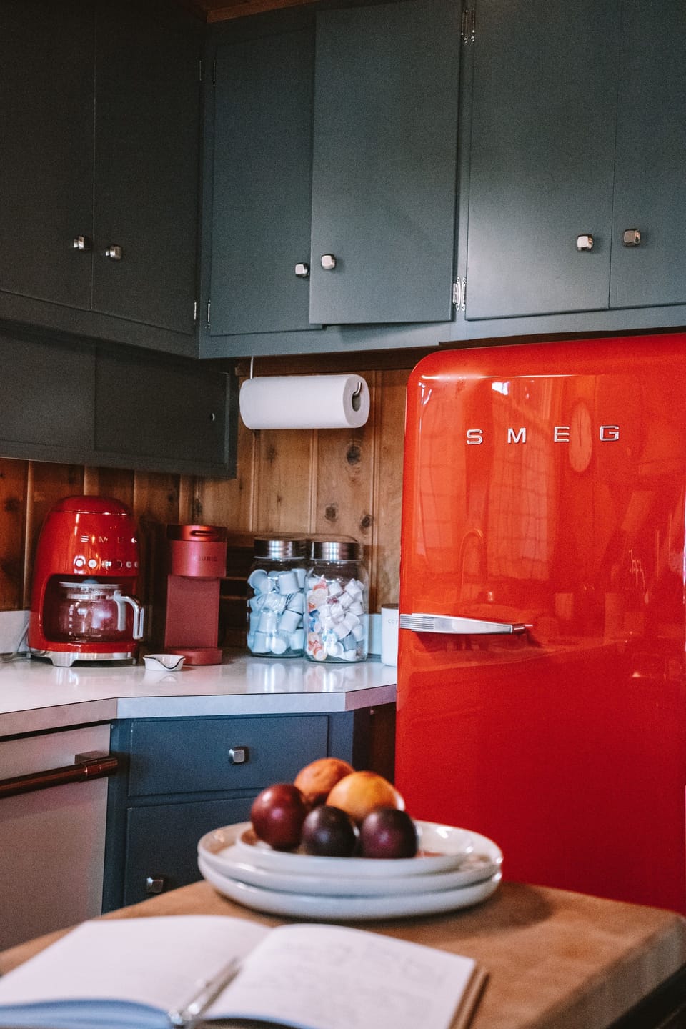 guests love the red Smeg appliances and complimentary coffee