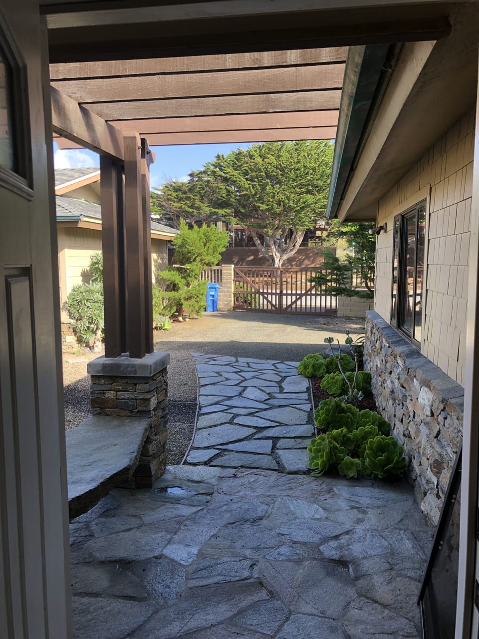 entrance