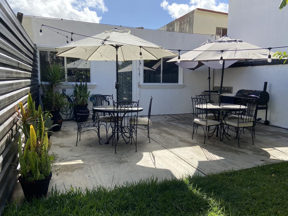 Outdoor dining