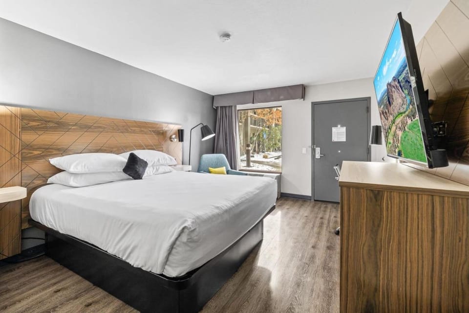 Wake up to natural light and an airy, open layout.