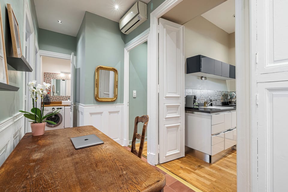 Kitchen with all modern appliances