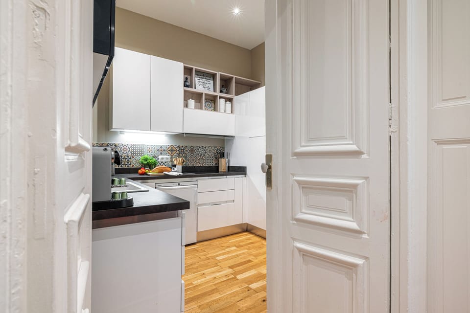 Kitchen with all modern appliances