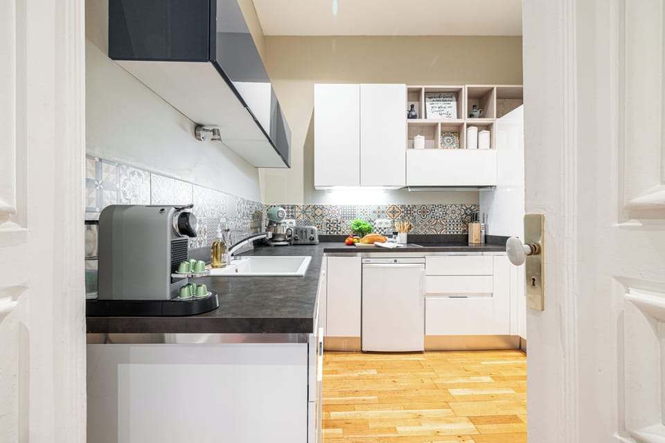 Kitchen with all modern appliances