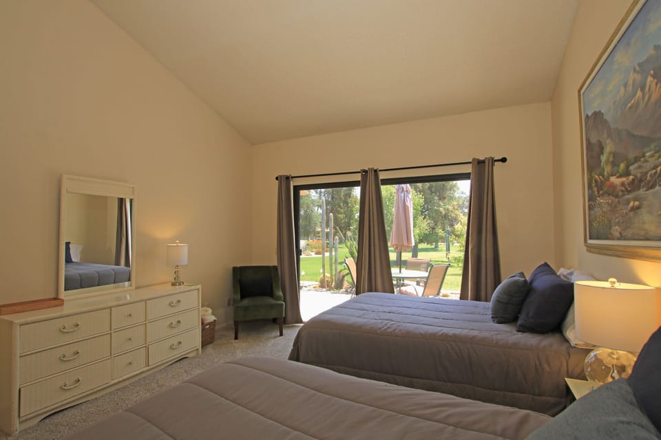 Two queen beds