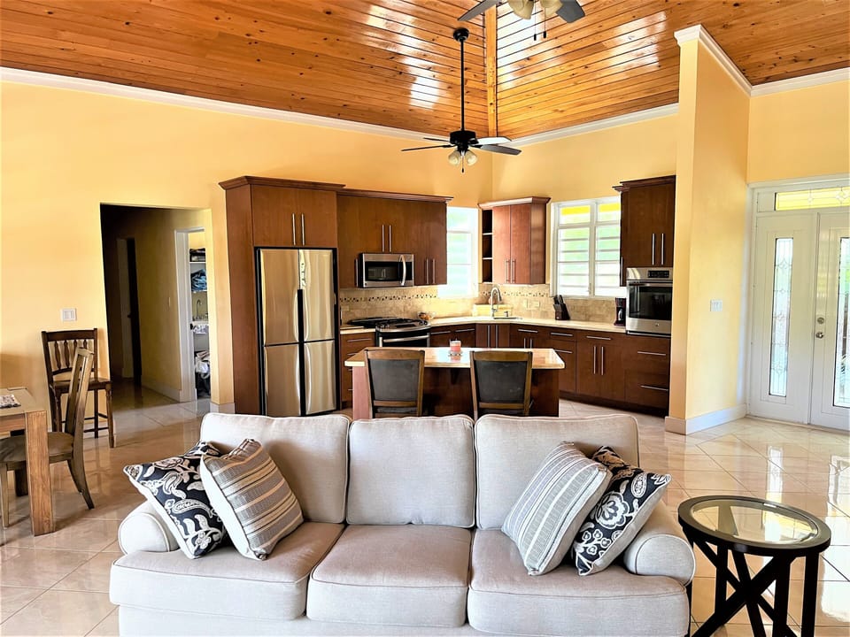 Open concept living space
