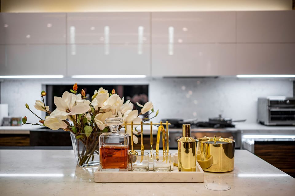 Pour yourself a drink and relax