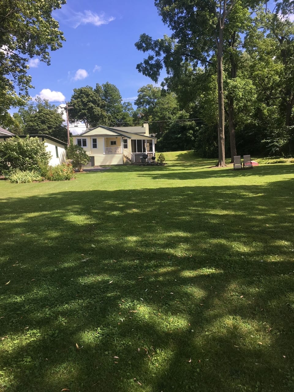House from the lake