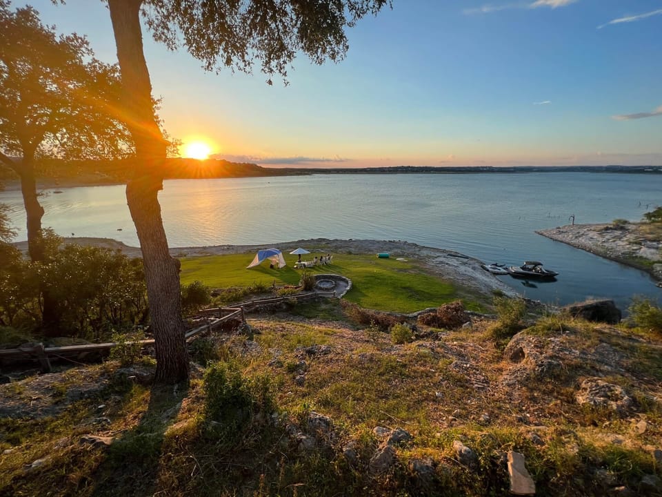 Lower lawn shared with 3 properties same owner