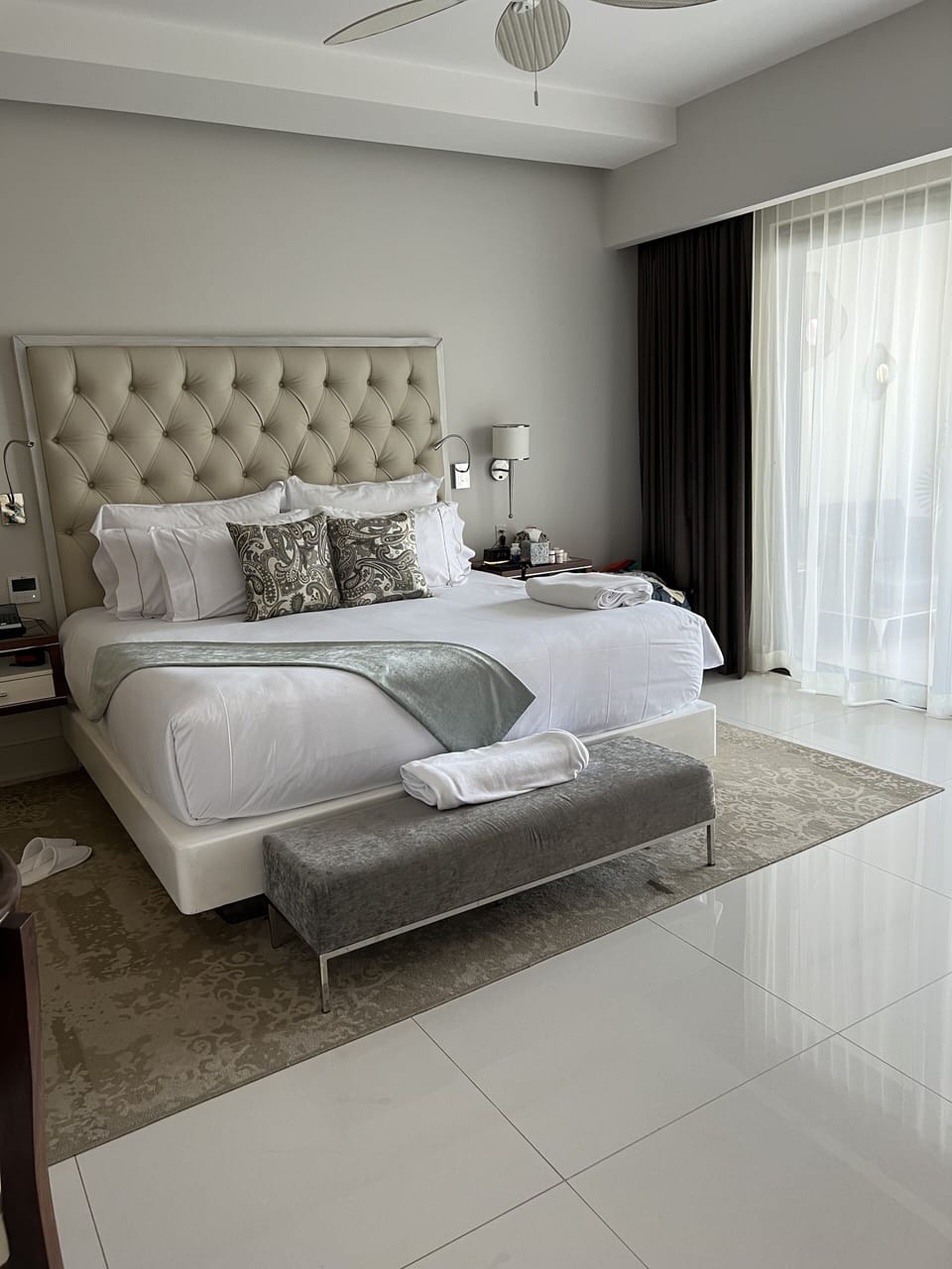 King bed